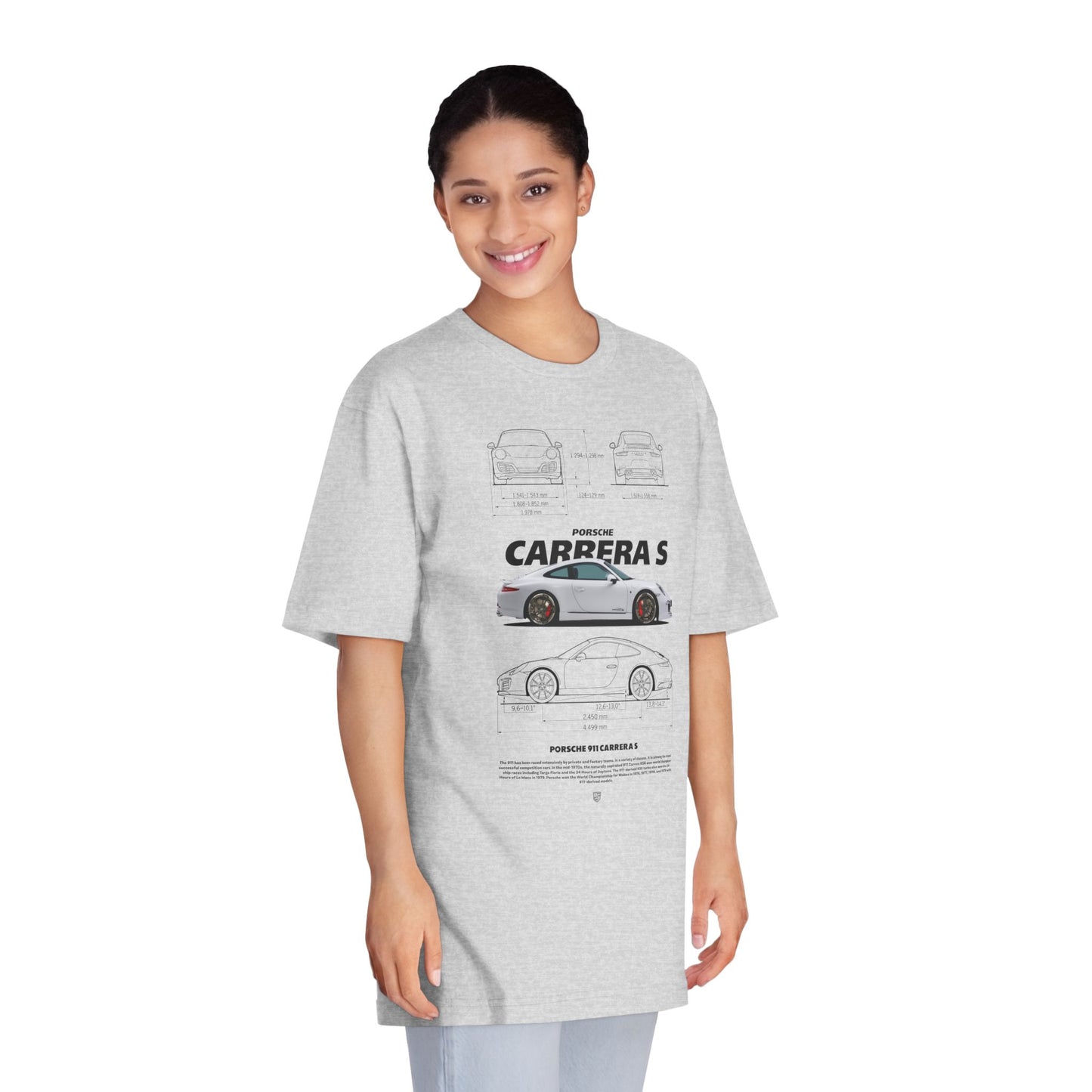 Porsche 911 Carrera S Graphic T-Shirt - Perfect for Car Enthusiasts - CreativeRino