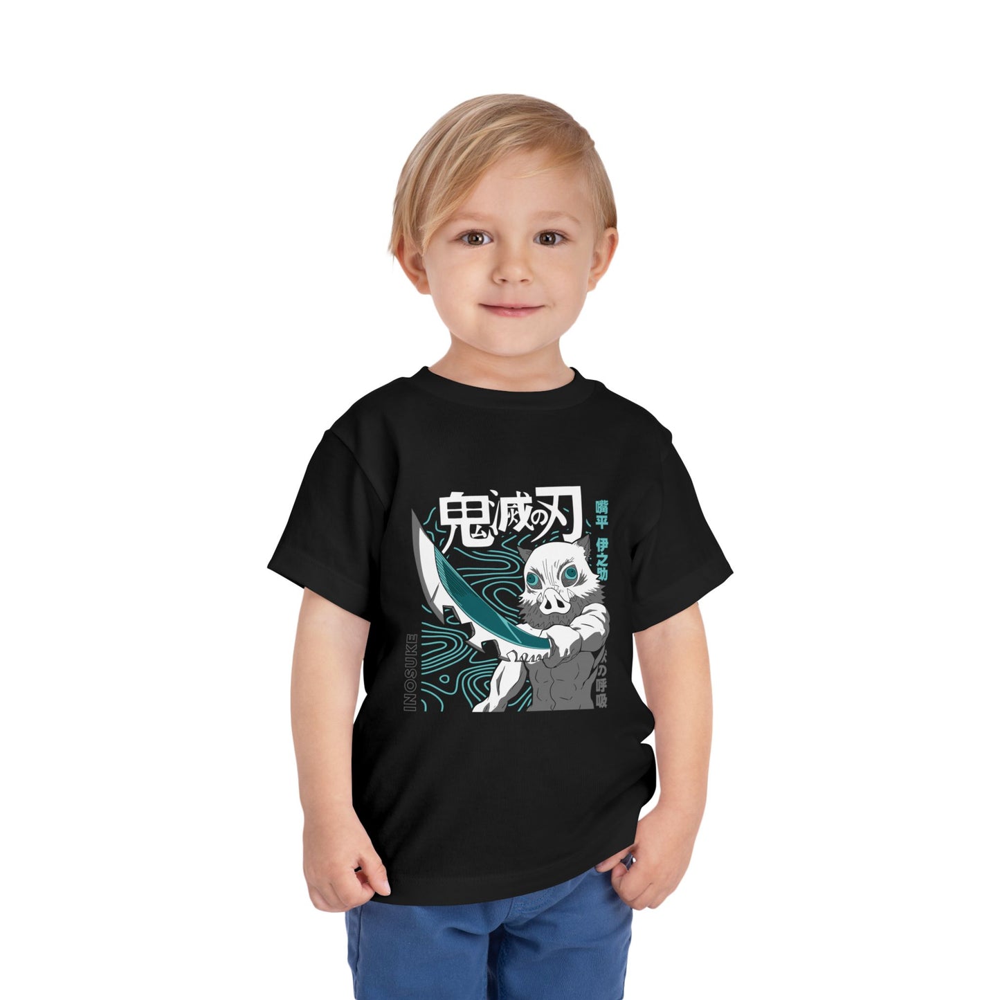 Cool Anime Kid's Graphic Tee – Demon Slayer Inspired Toddler T-shirt - CreativeRino