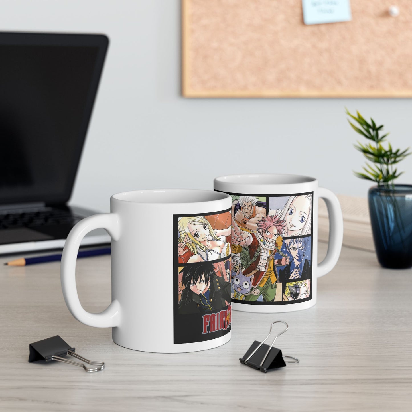 Fairy Tail Anime Themed Ceramic Mug - Perfect Gift for Fans! - CreativeRino