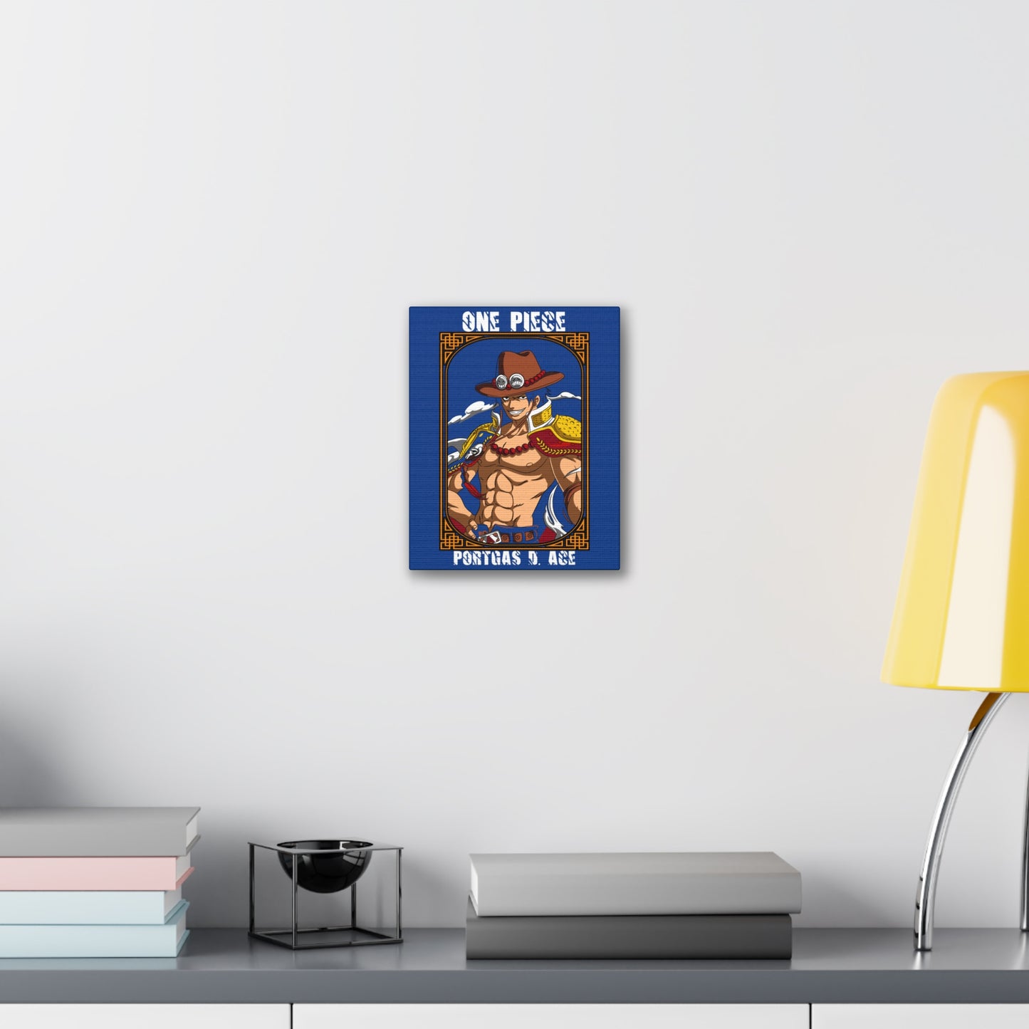 One Piece Ace Canvas Print – Vibrant Wall Art for Anime Fans - CreativeRino