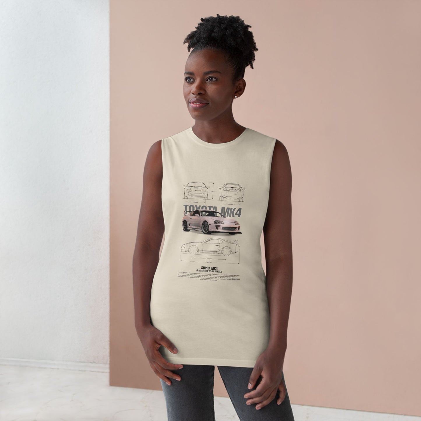 Toyota MK4 Supra Unisex Tank Top - Automotive Enthusiast Apparel - CreativeRino