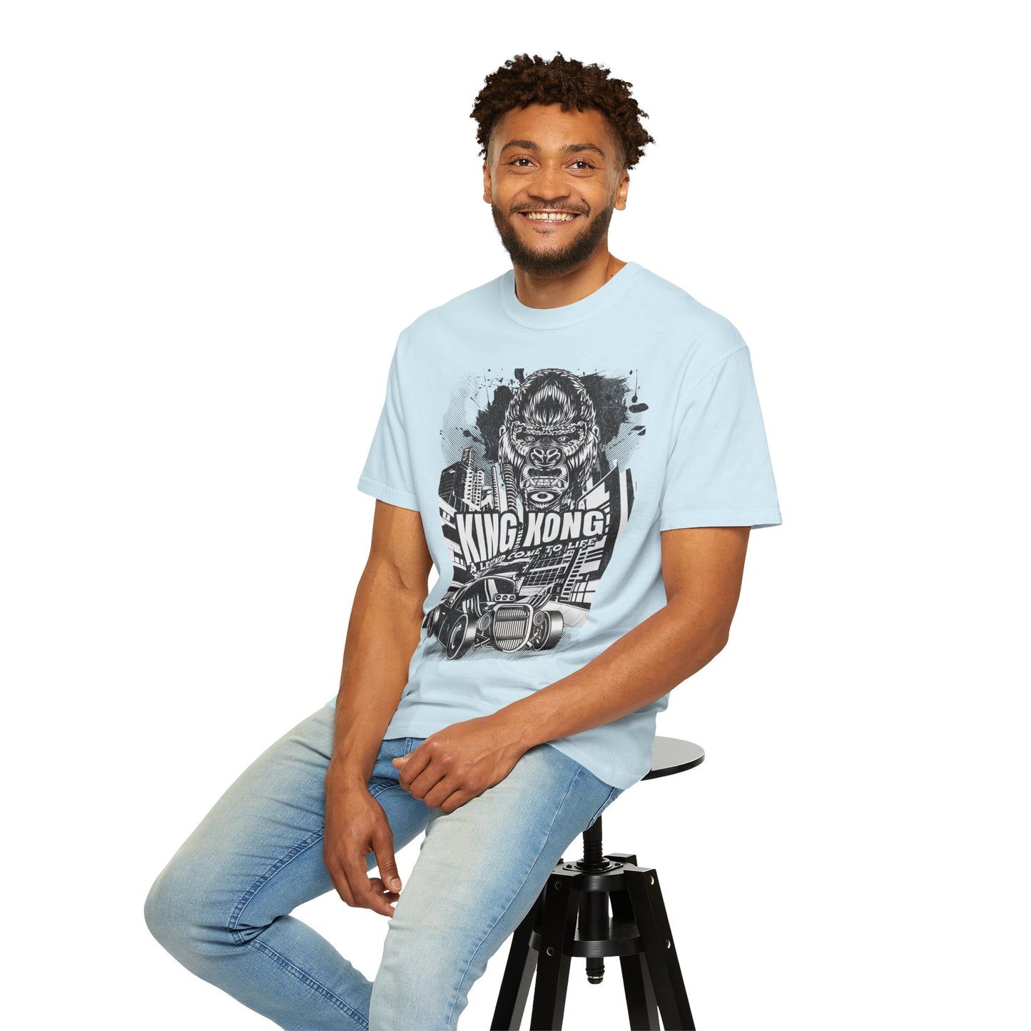 King Kong Graphic Unisex T-Shirt - For Movie Lovers & Adventure Seekers - CreativeRino