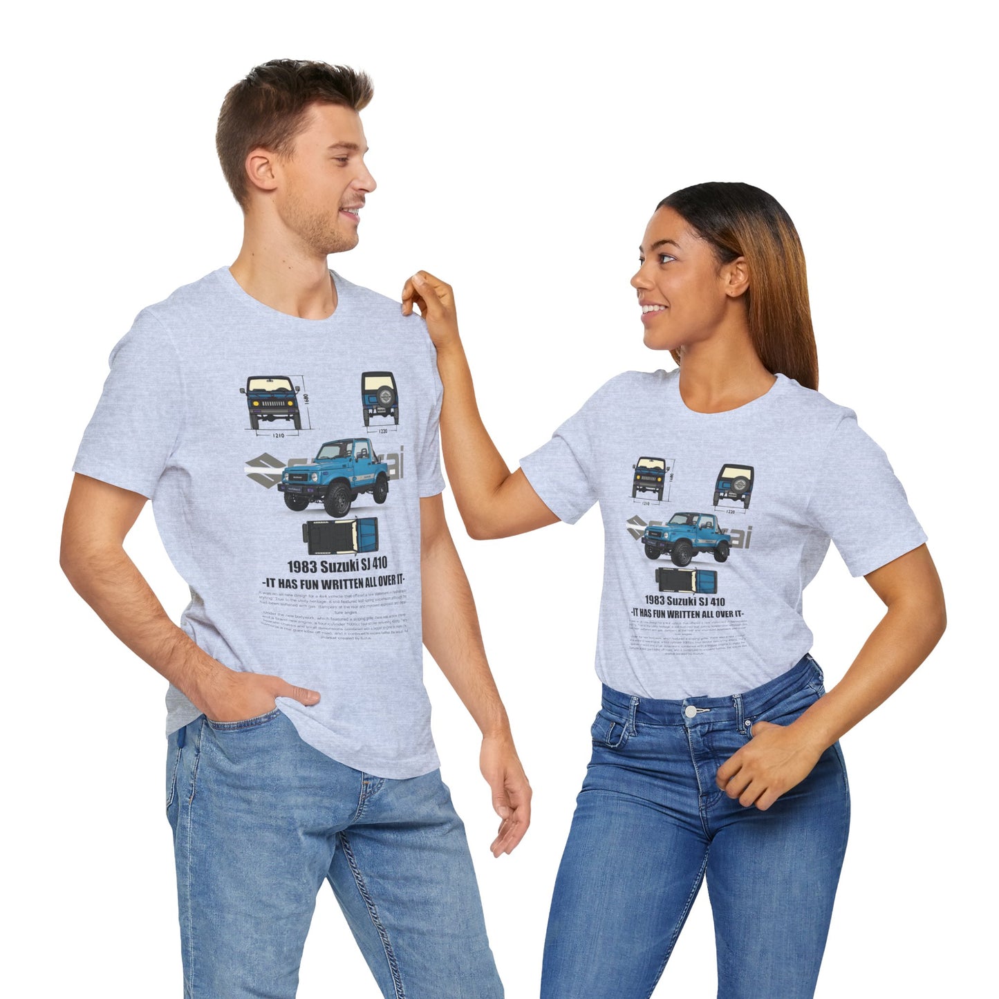 Vintage Suzuki 1983 Graphic Tee - Unisex Short Sleeve T-Shirt - CreativeRino
