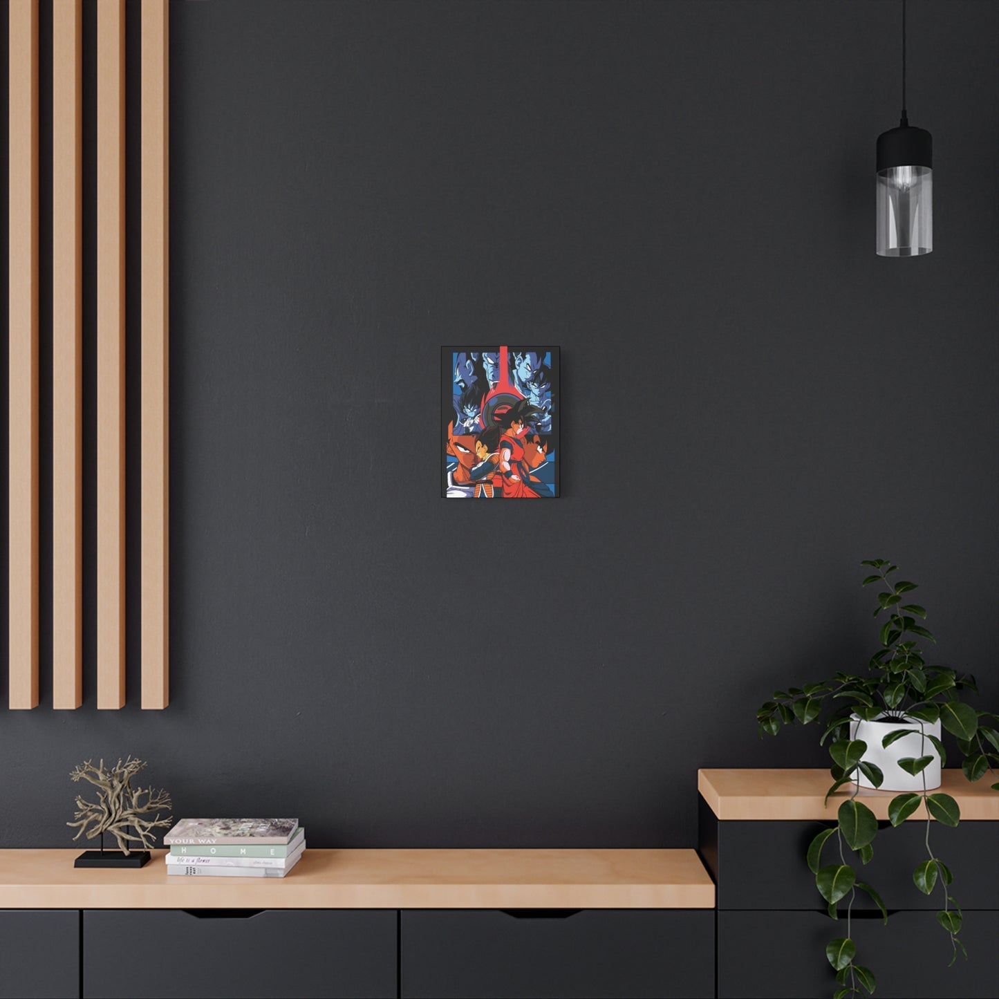Dragon Ball Z Art Canvas - Stretched Matte Print for Fans - CreativeRino