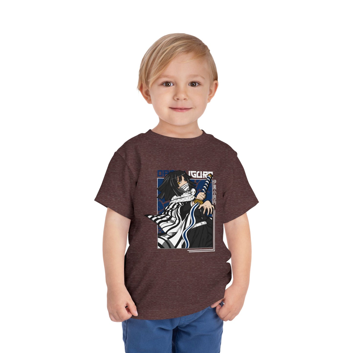 Demon Slayer Toddler Tee - Stylish Short Sleeve Anime T-shirt for Kids - CreativeRino
