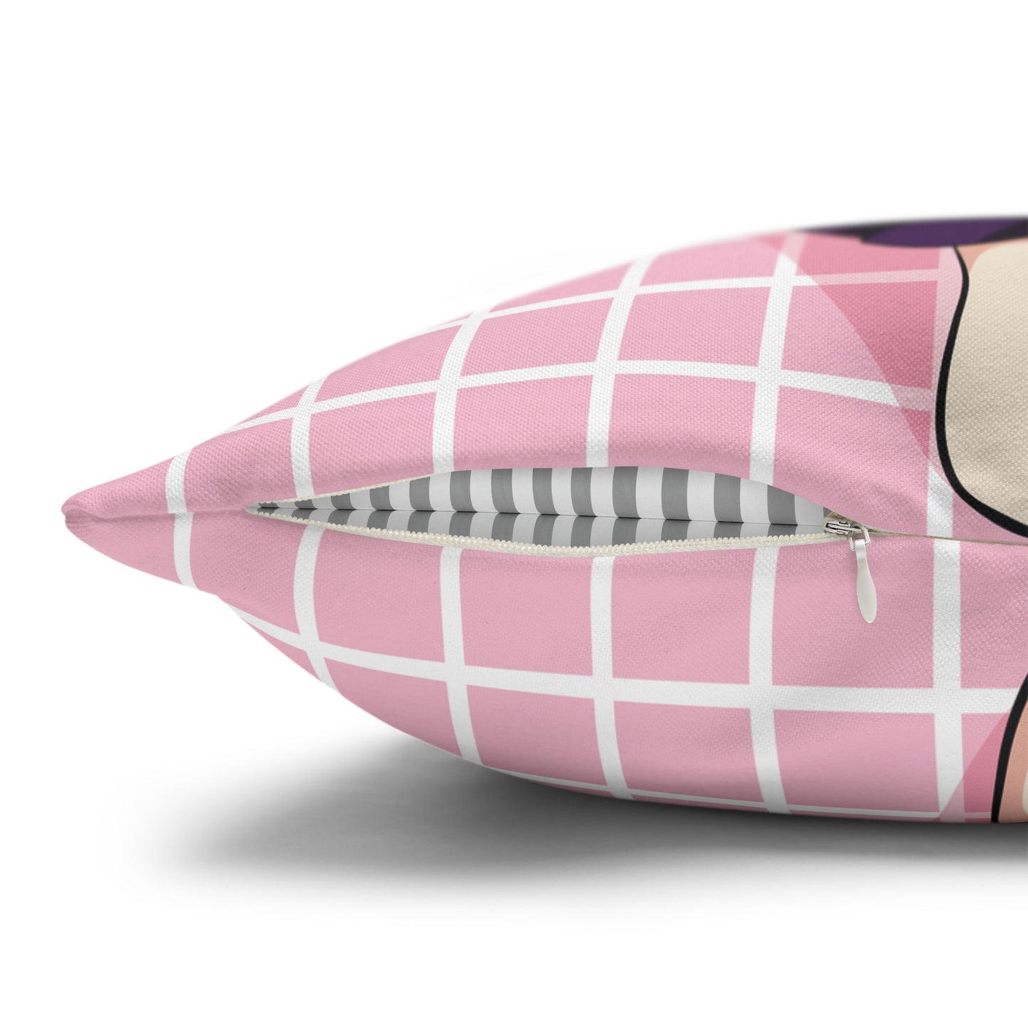Cute Anime Square Pillow - Cozy Dreamy Decor - CreativeRino