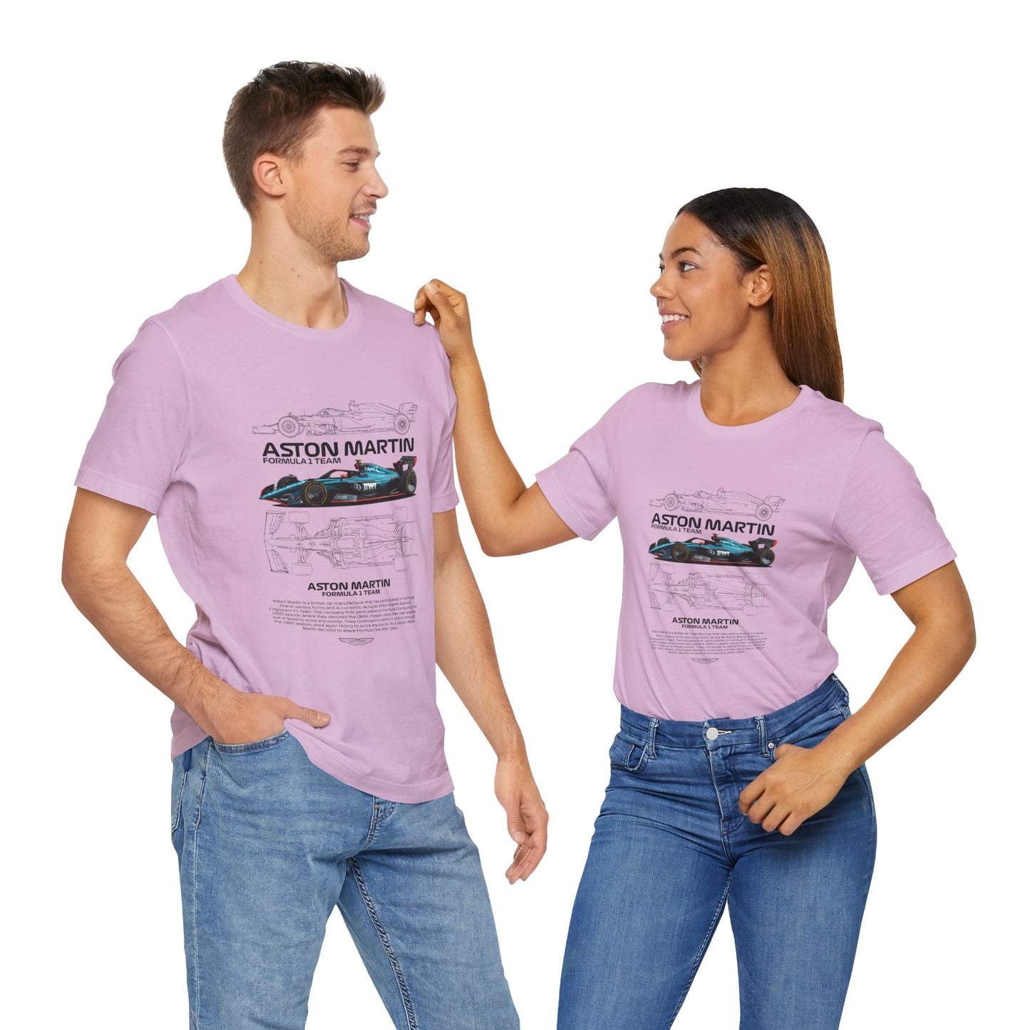 Aston Martin Formula 1 Unisex Jersey Tee - Motorsports Enthusiast Shirt - CreativeRino