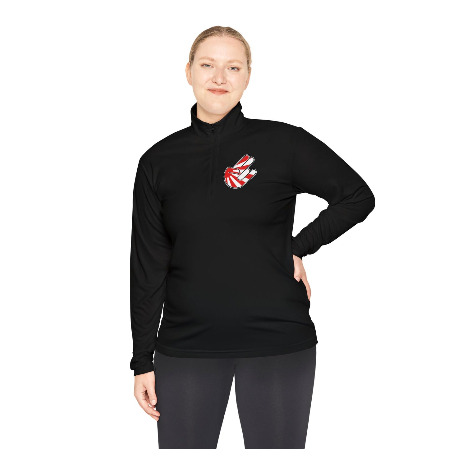 Honda Unisex Quarter-Zip Pullover with Vibrant Design - Stylish Casual Wear for Everyday Comfort - CreativeRino