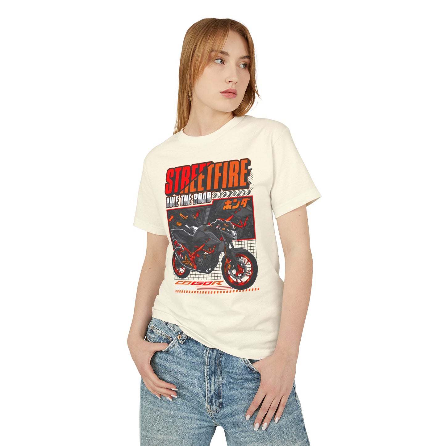 Streetfire Motorcycle Graphic Tee for Riders Motorcycle T-shirt - CreativeRino