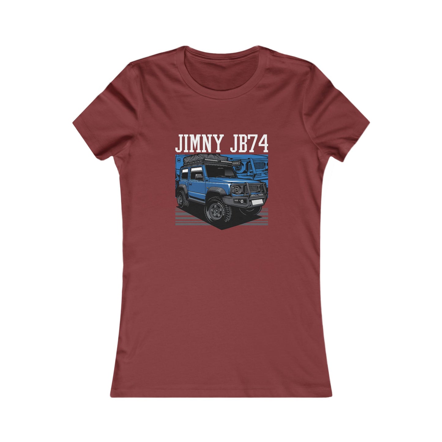 Jimny JB74 Jeep Women's Tee - Off-Road Vehicle Design - CreativeRino