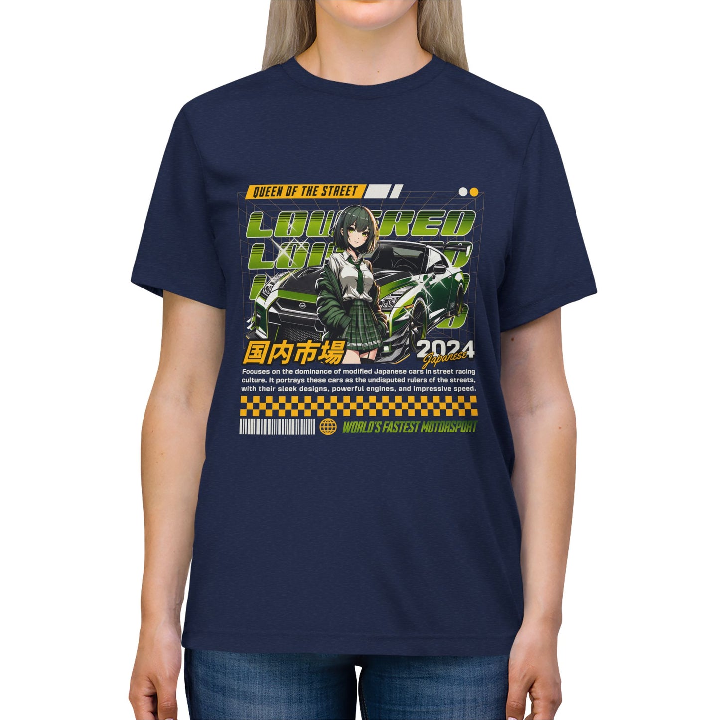 Limited Edition Unisex Triblend Tee - Street Style 2024 Car T-shirt - CreativeRino