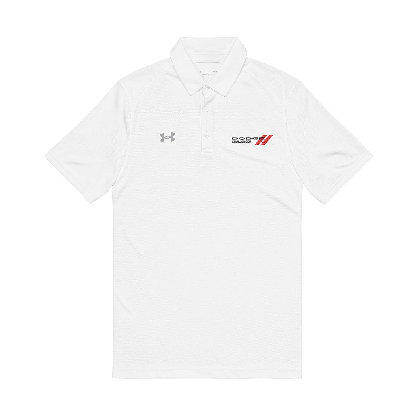 Under Armour® Dodge Challenger Men's Embroidered Polo Shirt - CreativeRino