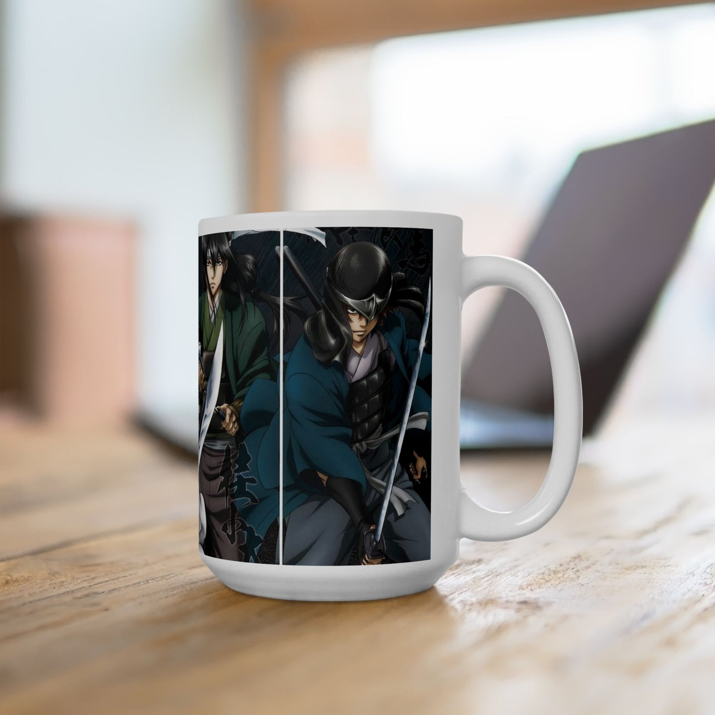 Anime Themed Ceramic Mug - Gintama - Perfect for Fans of Action and Adventure - CreativeRino