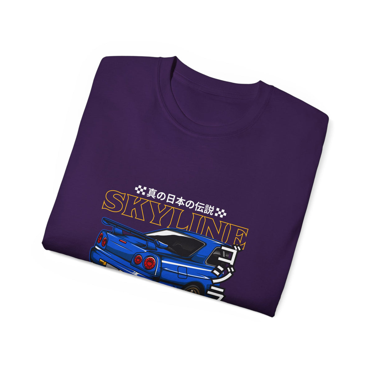 Skyline Japanese Retro Car Unisex Ultra Cotton Tee - CreativeRino