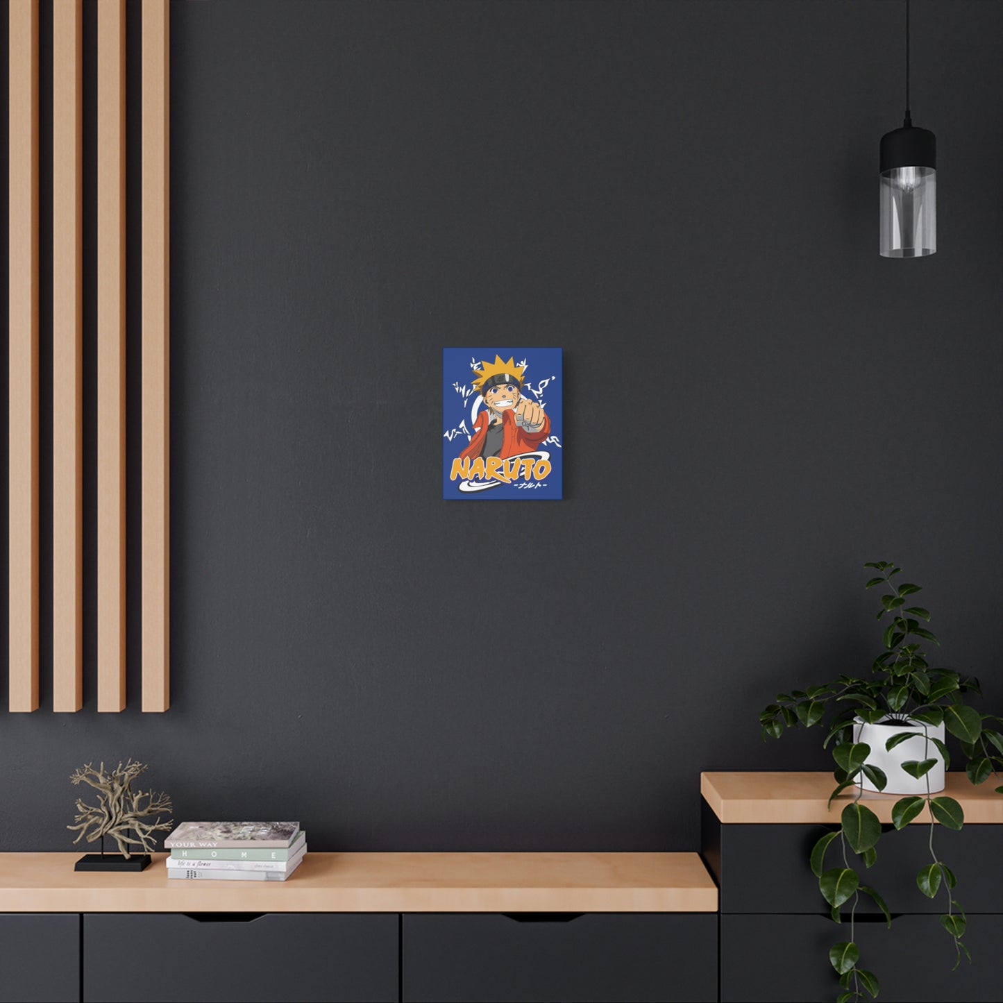 Naruto Matte Canvas Wall Art Stretched Canvas Print - CreativeRino