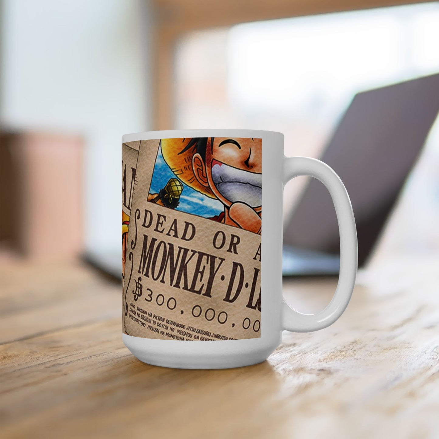 One Piece Mug - Fun Ceramic Coffee Cup for Anime Fans - CreativeRino