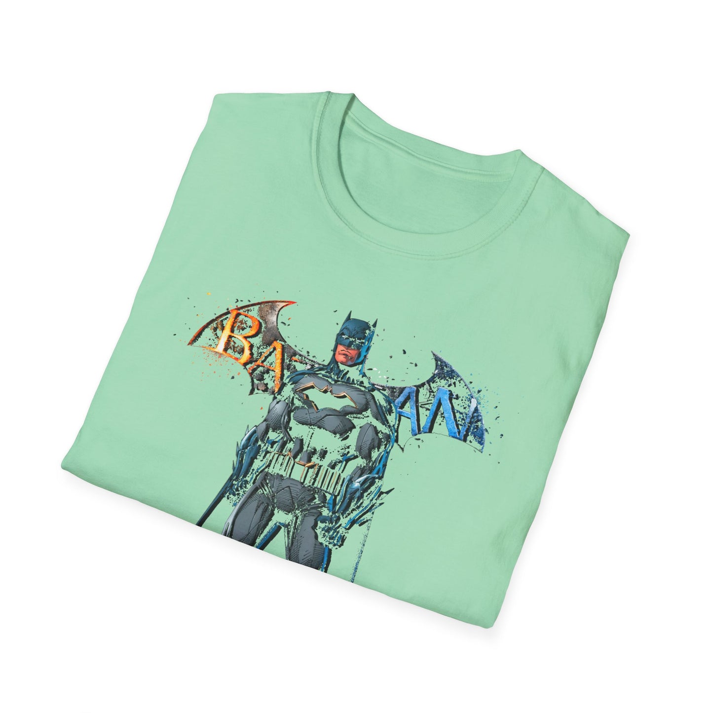 Vintage Batman Graphic Unisex Softstyle T-Shirt - CreativeRino
