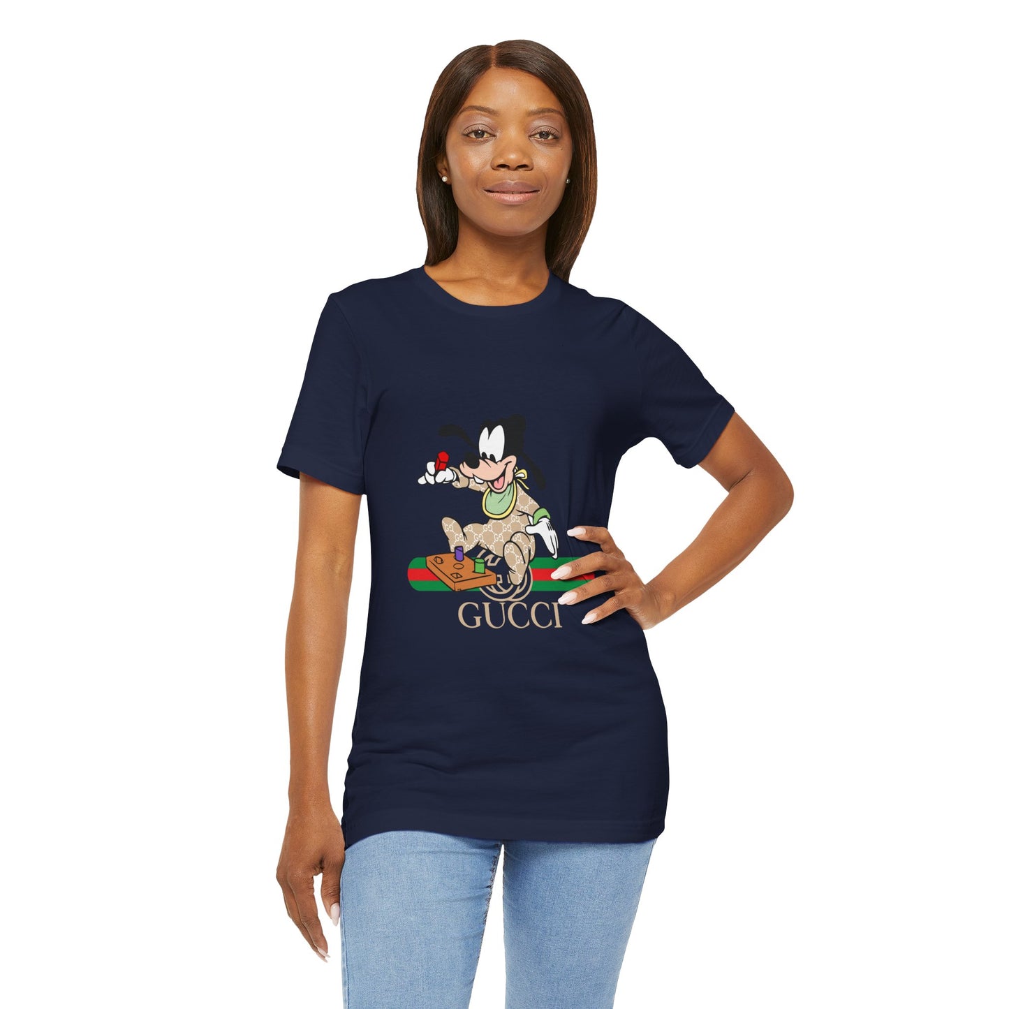 Mickey Mouse Graphic Tee - Goofy Inspired Gucci Design - CreativeRino