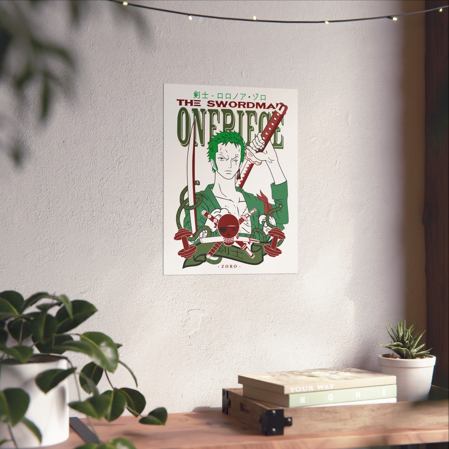 Anime Matte Vertical Posters One Piece Home Decor - CreativeRino