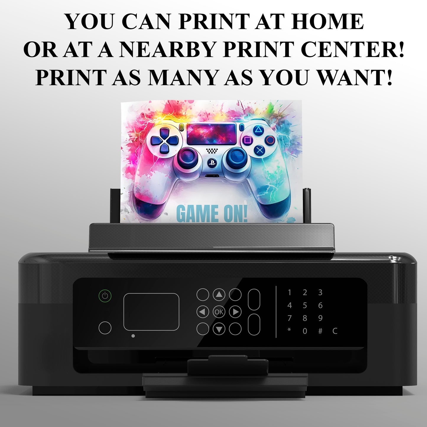 Video Game Birthday Invitation Template - CreativeRino