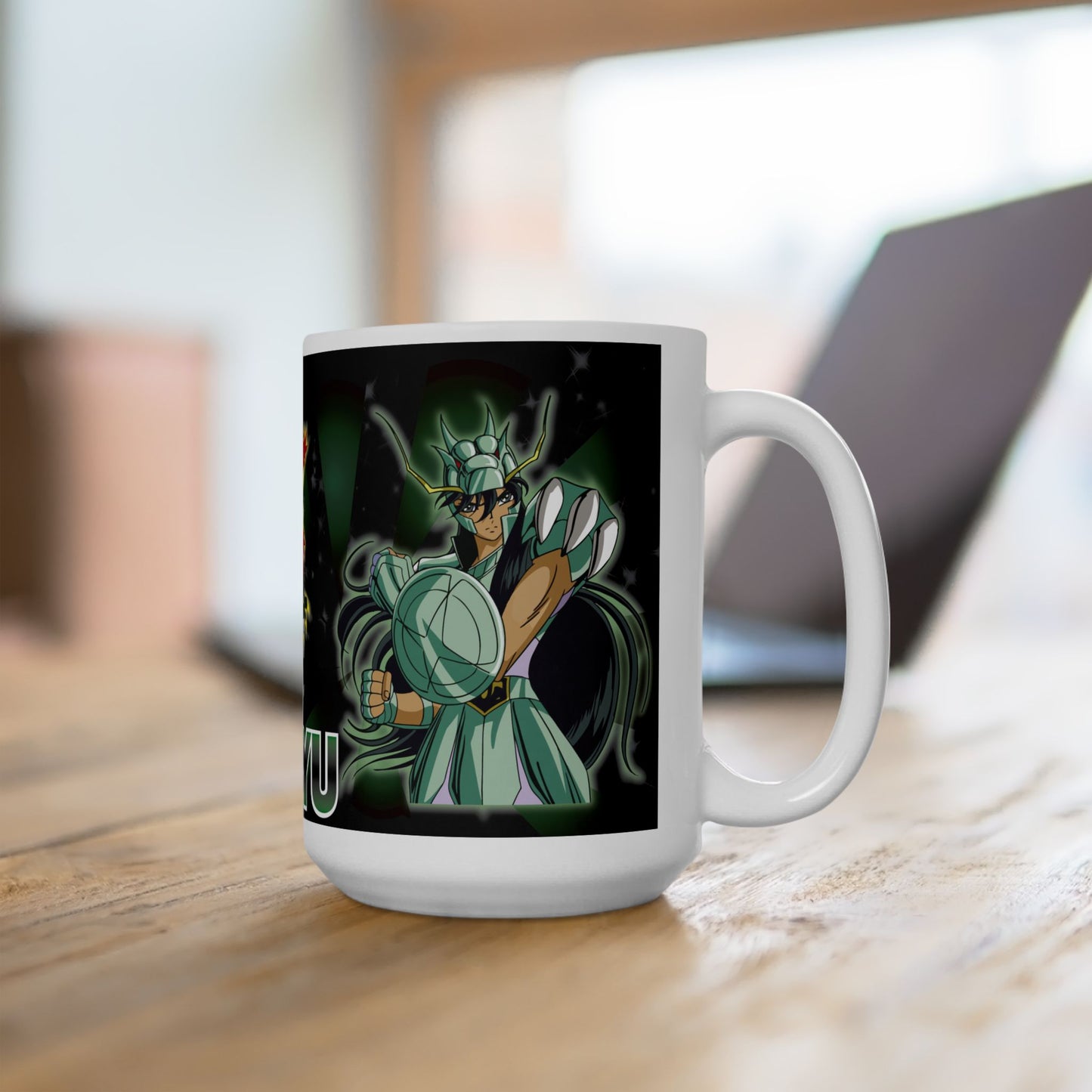 Dragon Themed Ceramic Mug - Perfect for Fantasy Anime Lovers - CreativeRino