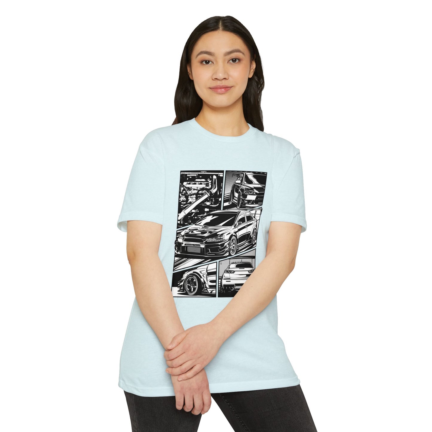 Stylish Car Enthusiast T-Shirt - Unisex CVC Jersey Design - CreativeRino