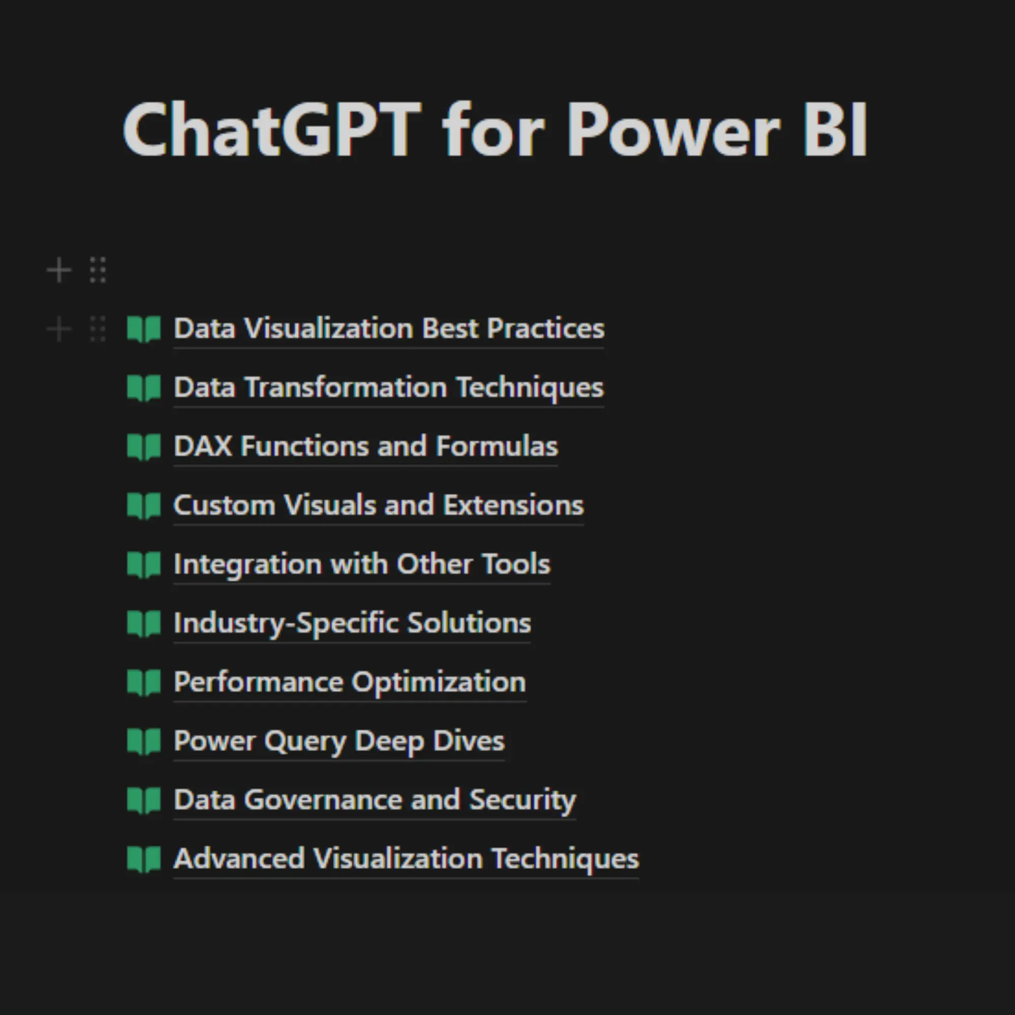 Power Bi ChatGPT Prompts CreativeRino