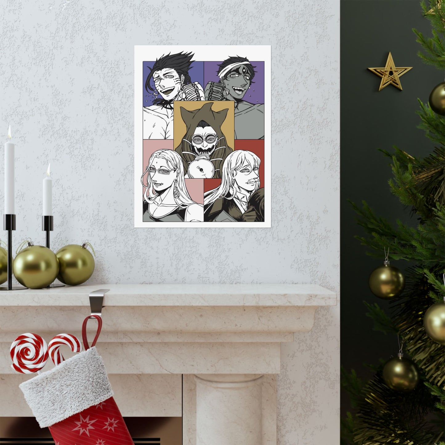 Anime Matte Vertical Posters Record of Ragnarok Wall Art - CreativeRino