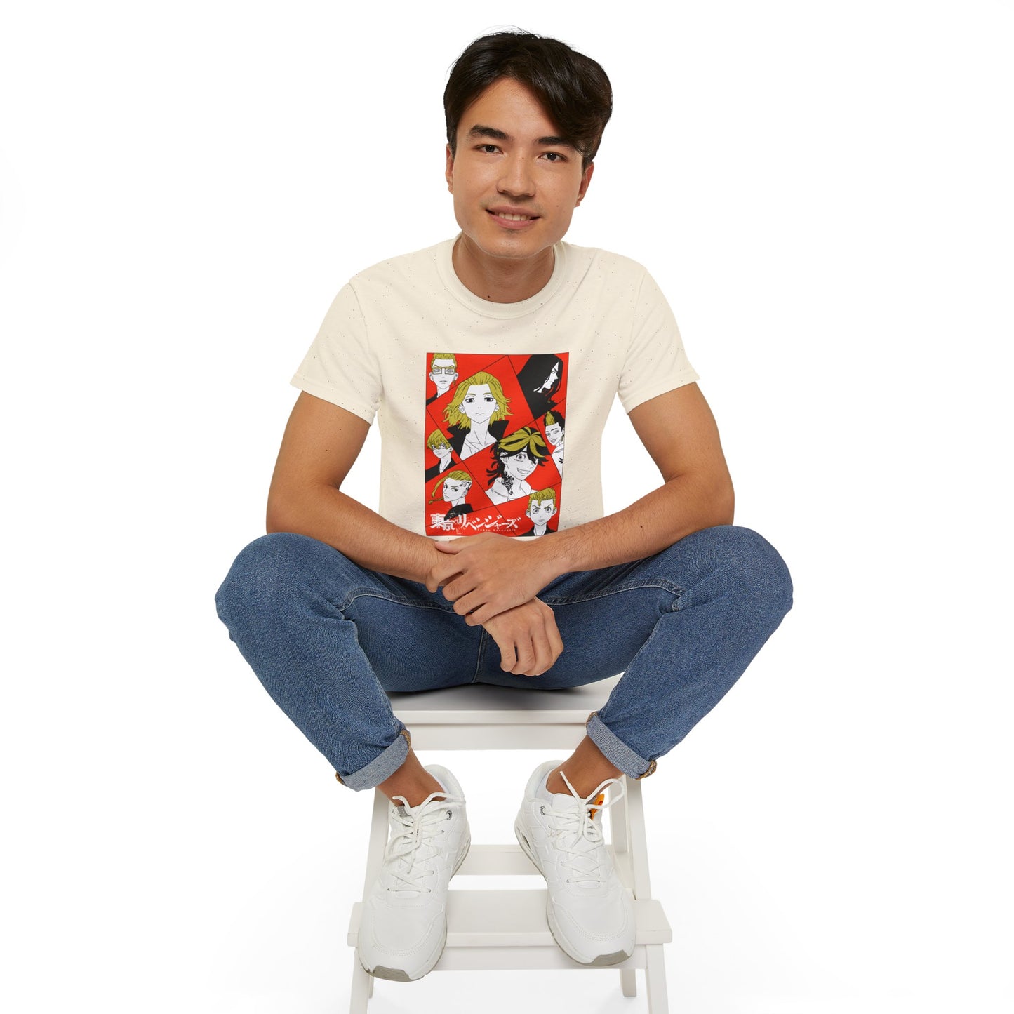 Anime Character Unisex Ultra Cotton Tee - Tokyo Revengers Perfect T-shirt for Fans! - CreativeRino