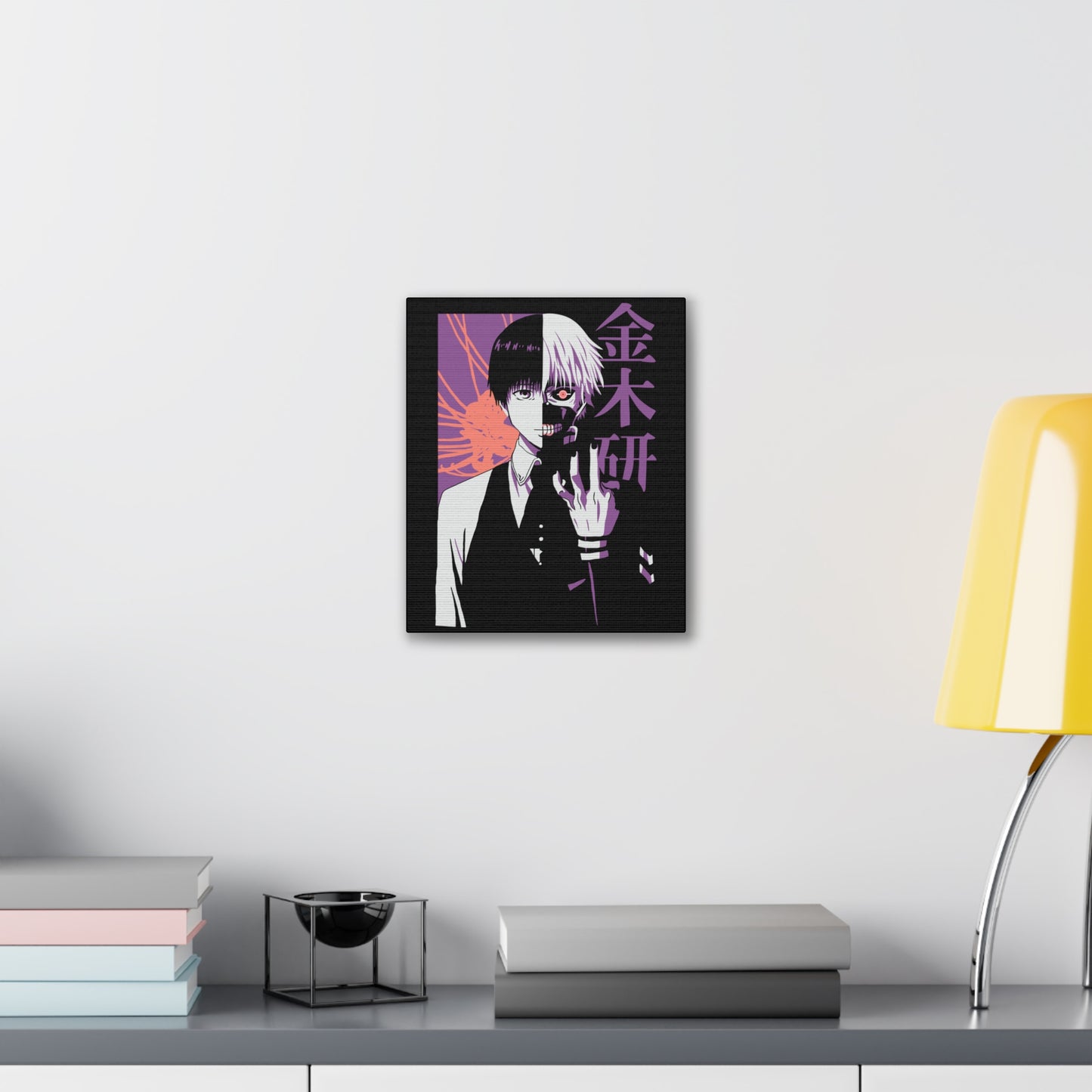 Anime Canvas Print - Tokyo Ghoul Inspired Art for Fans - CreativeRino