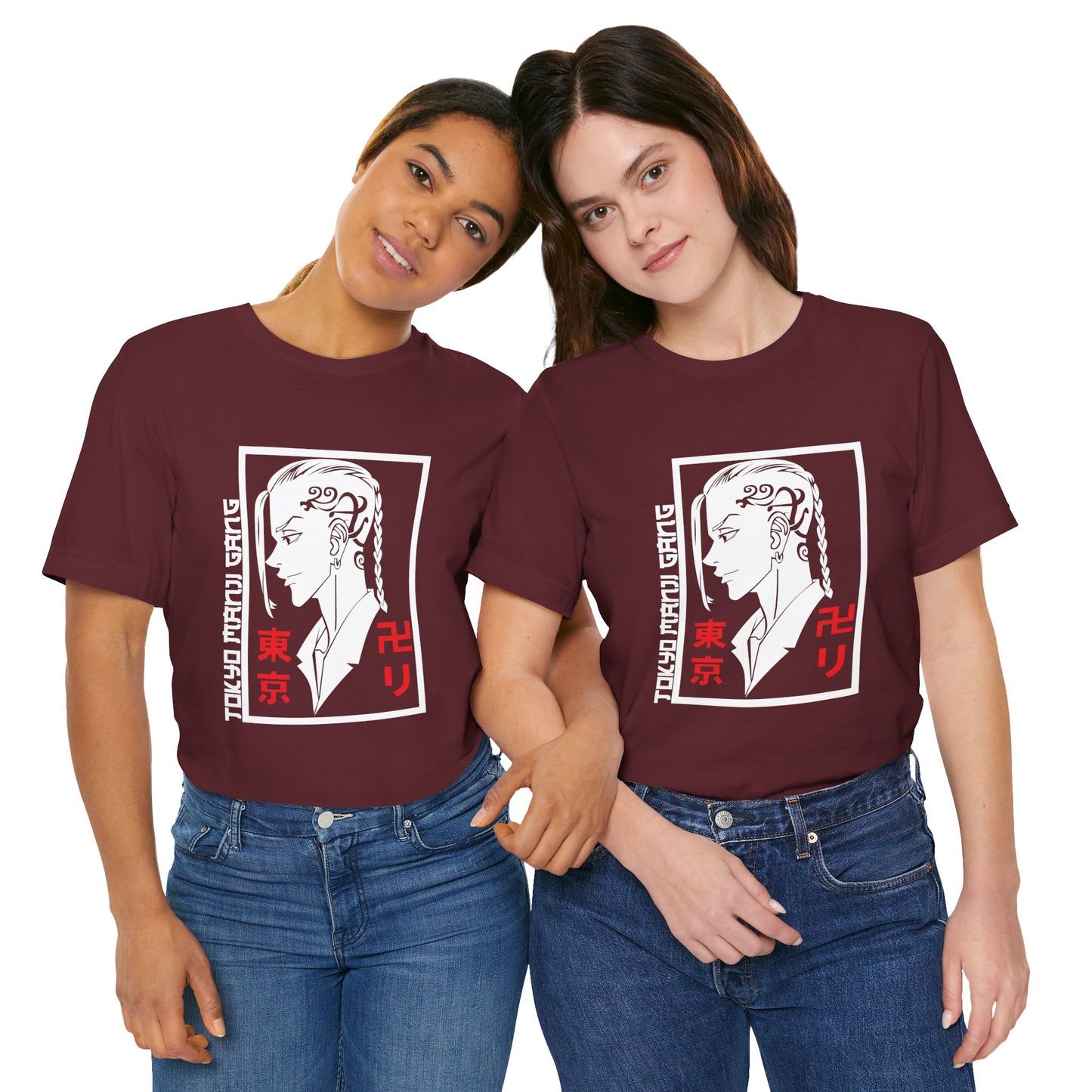 Tokyo Street Gang Graphic Tee - Unisex Short Sleeve Anime T-Shirt - CreativeRino