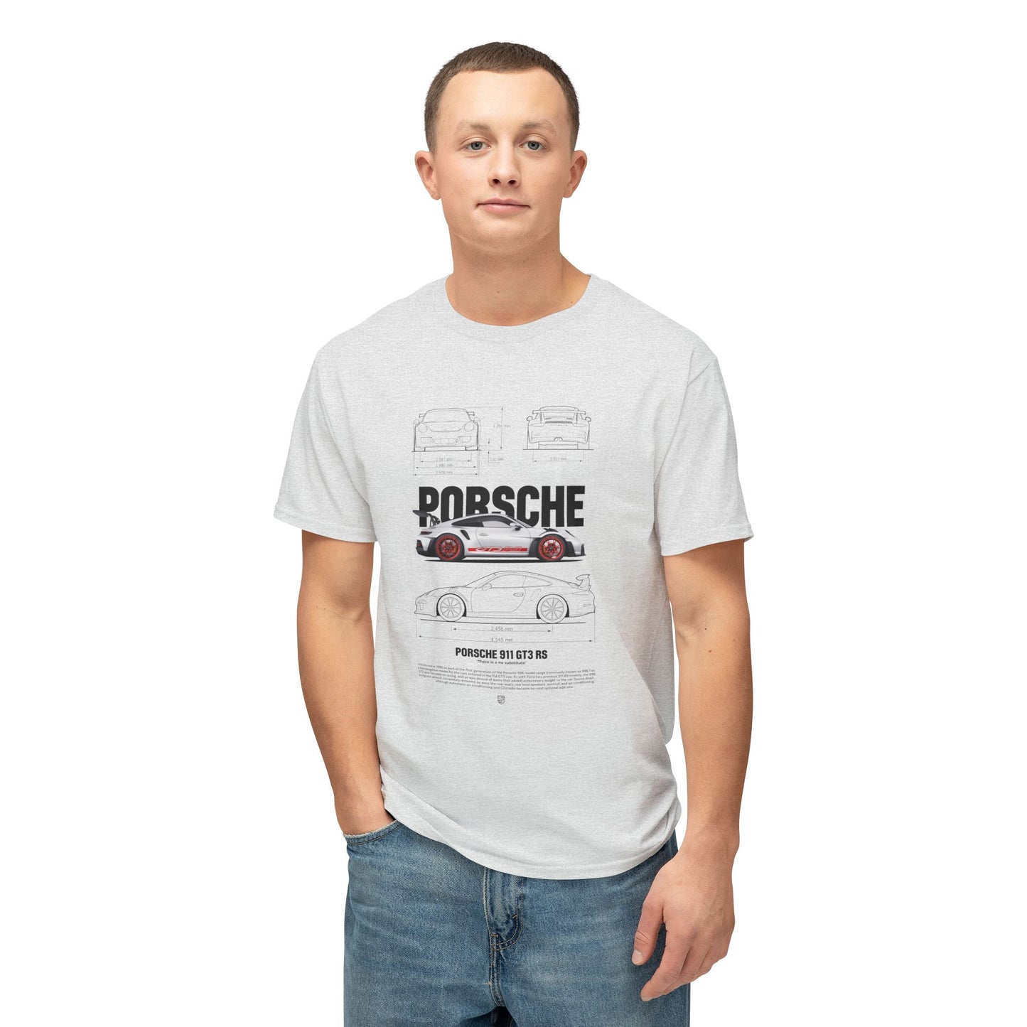 Porsche 911 GT3 RS Graphic T-Shirt - Unisex HD Cotton™ - CreativeRino