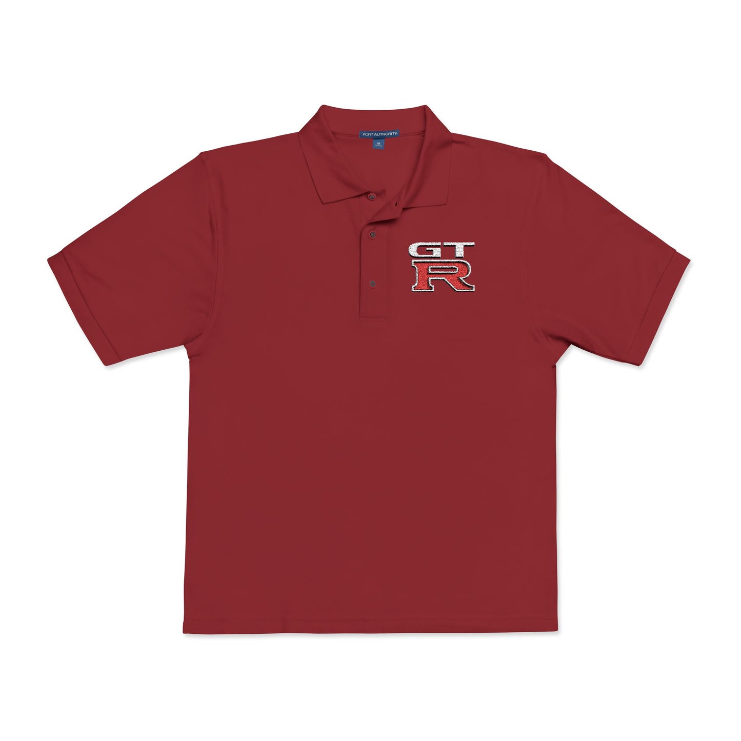 GTR Unisex Embroidered Polo Shirt - Casual Elegance for All Occasions - CreativeRino