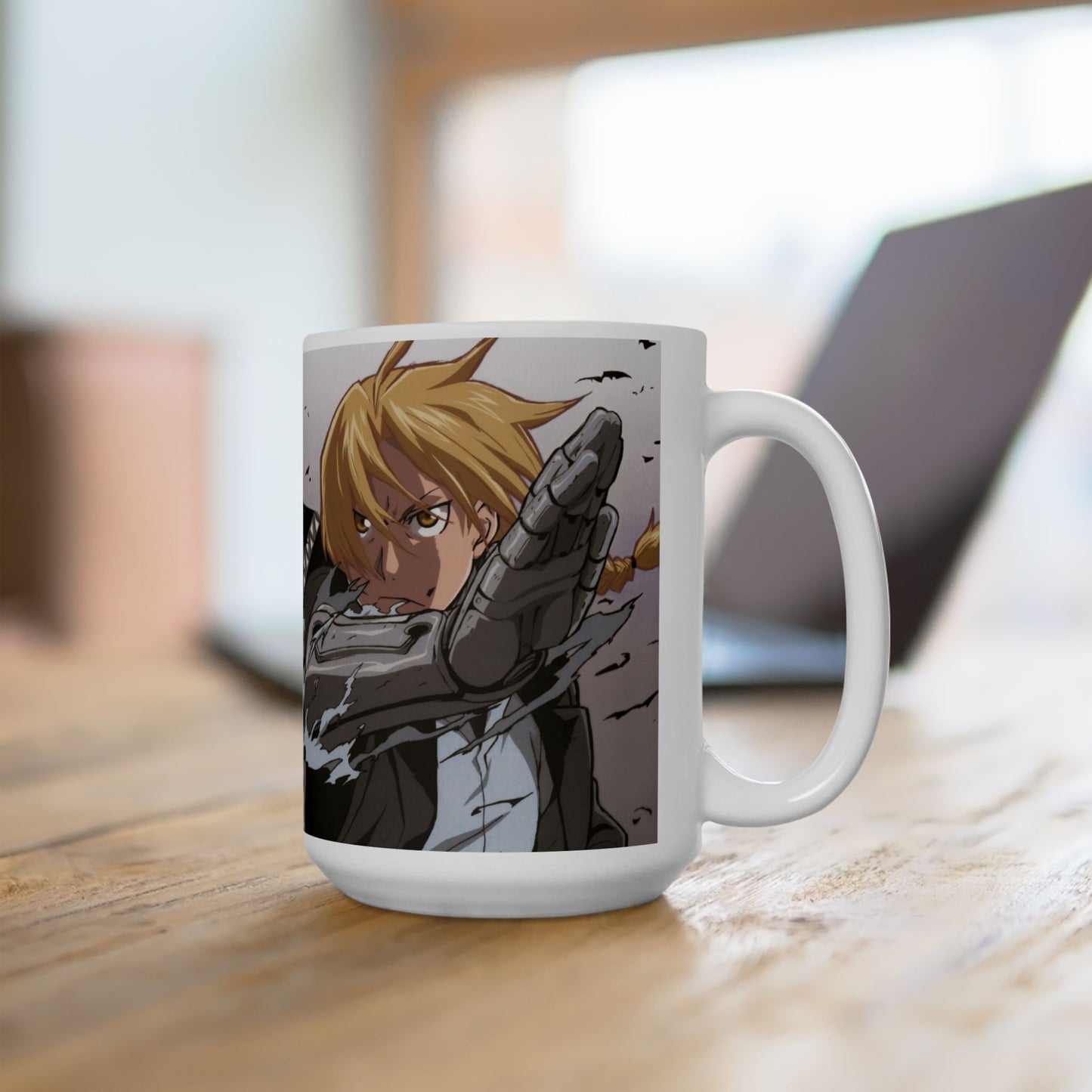 Anime Fulmeral Inspired Ceramic Mug - Perfect for Fans - CreativeRino