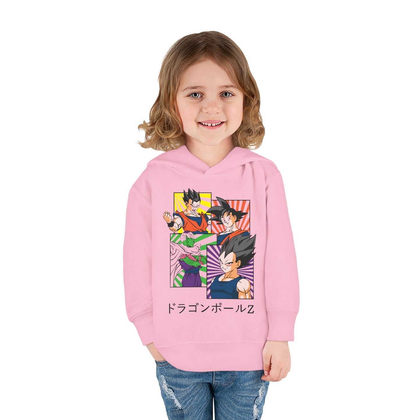 Dragon Ball Z Toddler Fleece Hoodie - Fun & Cozy Anime Apparel - CreativeRino