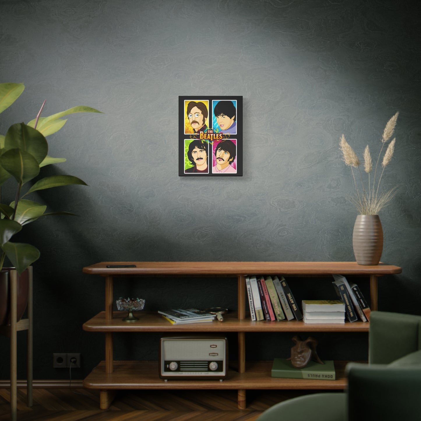 The Beatles Art Canvas – Iconic Stretched Wall Décor - CreativeRino