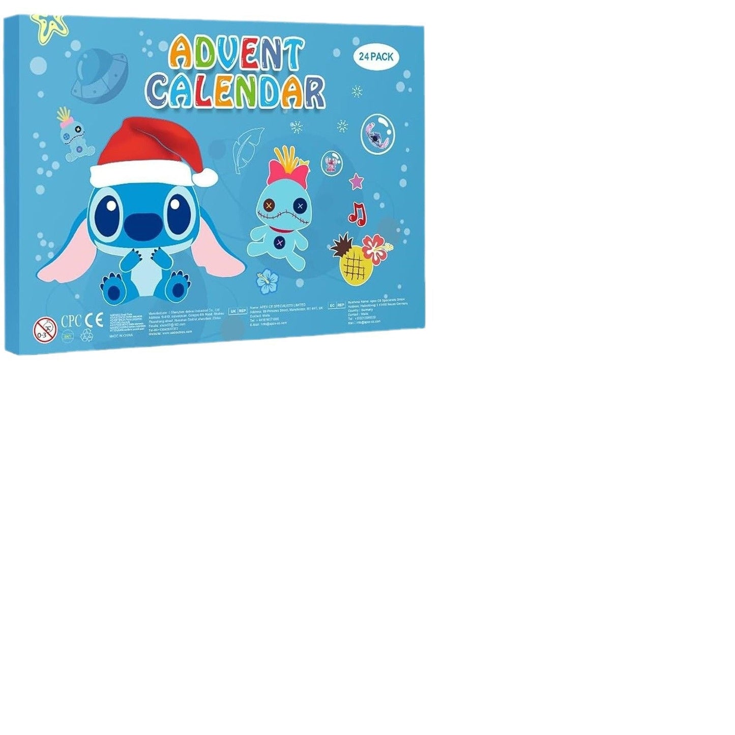 Stitch Jewelry Advent Calendar Gift Box | 24-Day Charm Bracelet Blind Box Countdown | Christmas & Halloween Collector's Edition eprolo