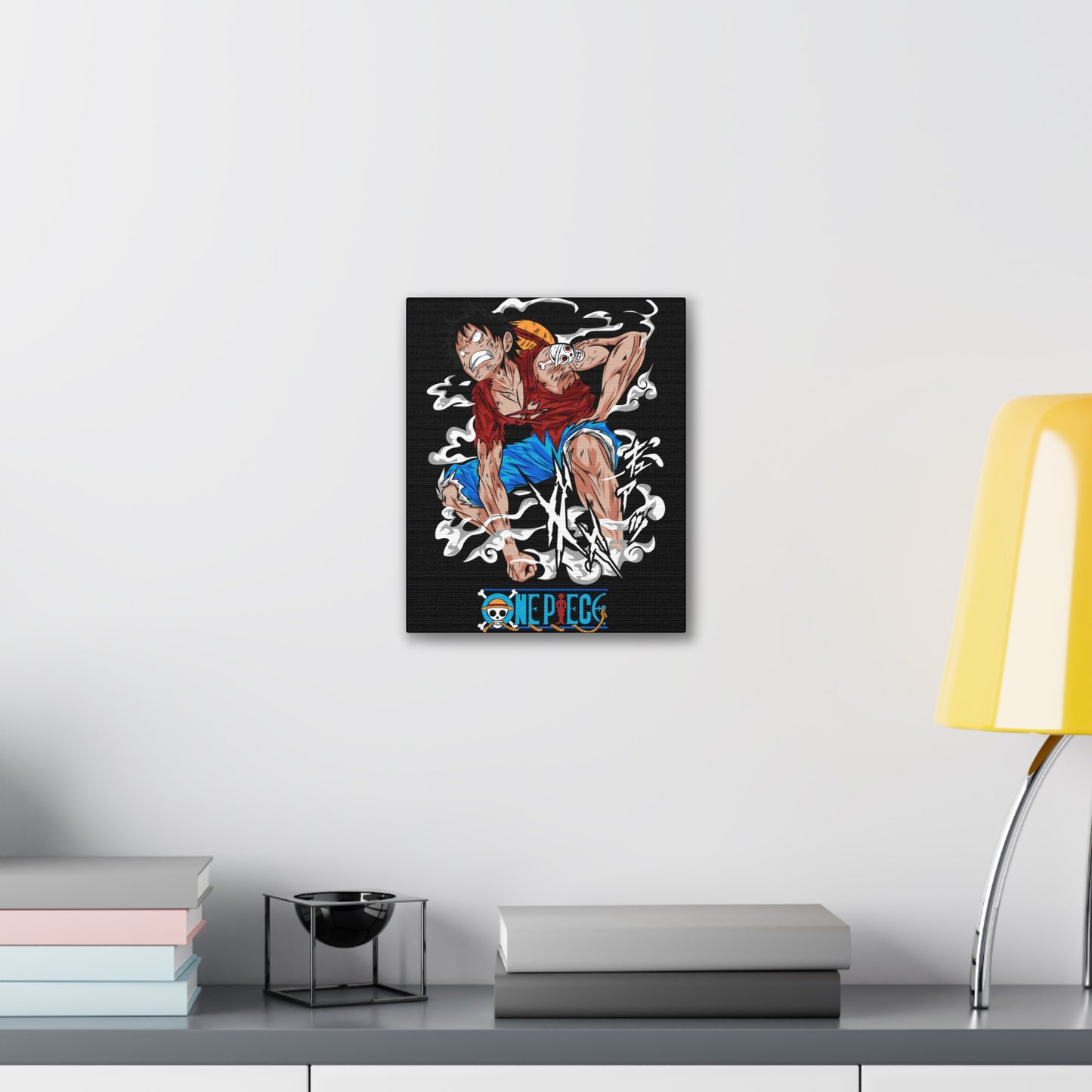 One Piece Luffy Canvas Wall Art - Perfect for Anime Fans - CreativeRino