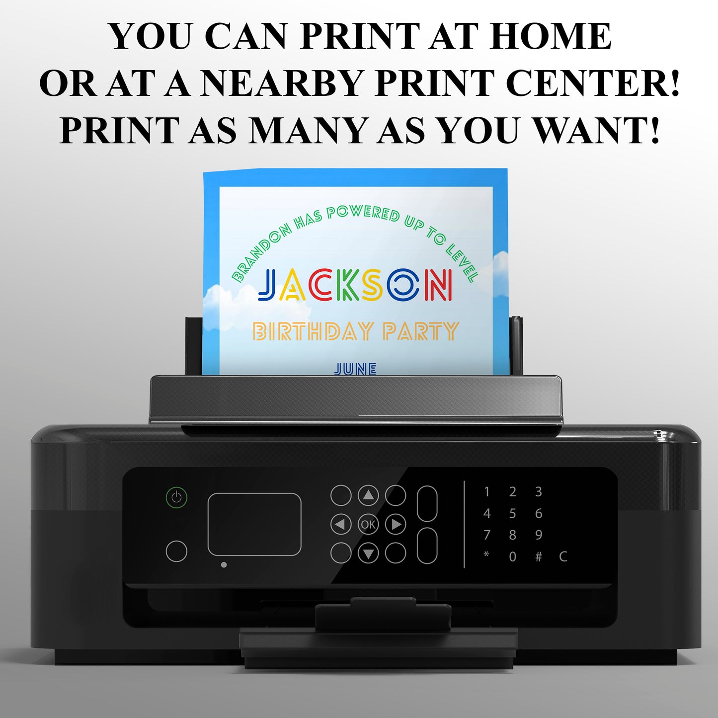 Super Mario Birthday Invitation Template - CreativeRino