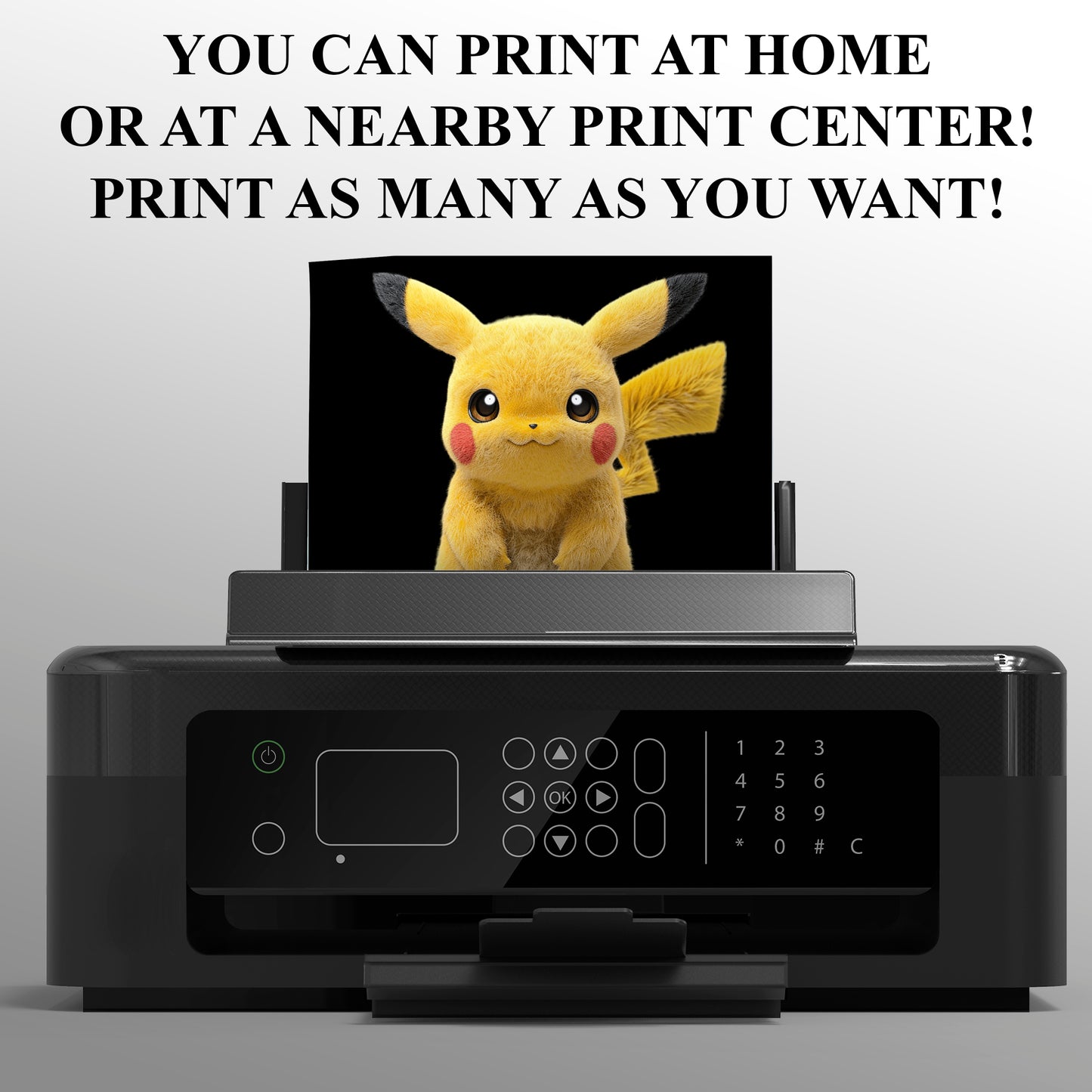 Pikachu Birthday Invitation - CreativeRino
