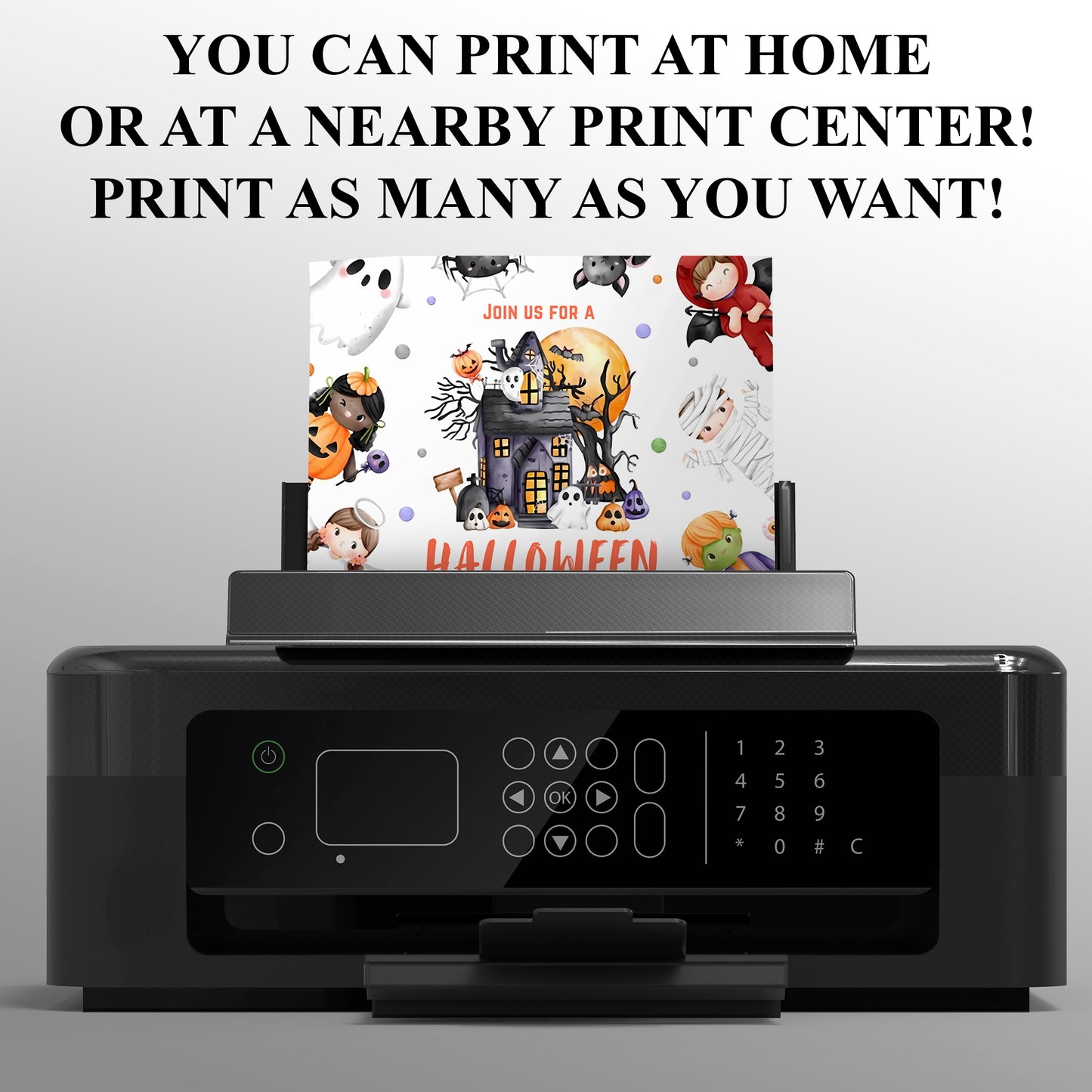 Halloween Costume Party Template - CreativeRino