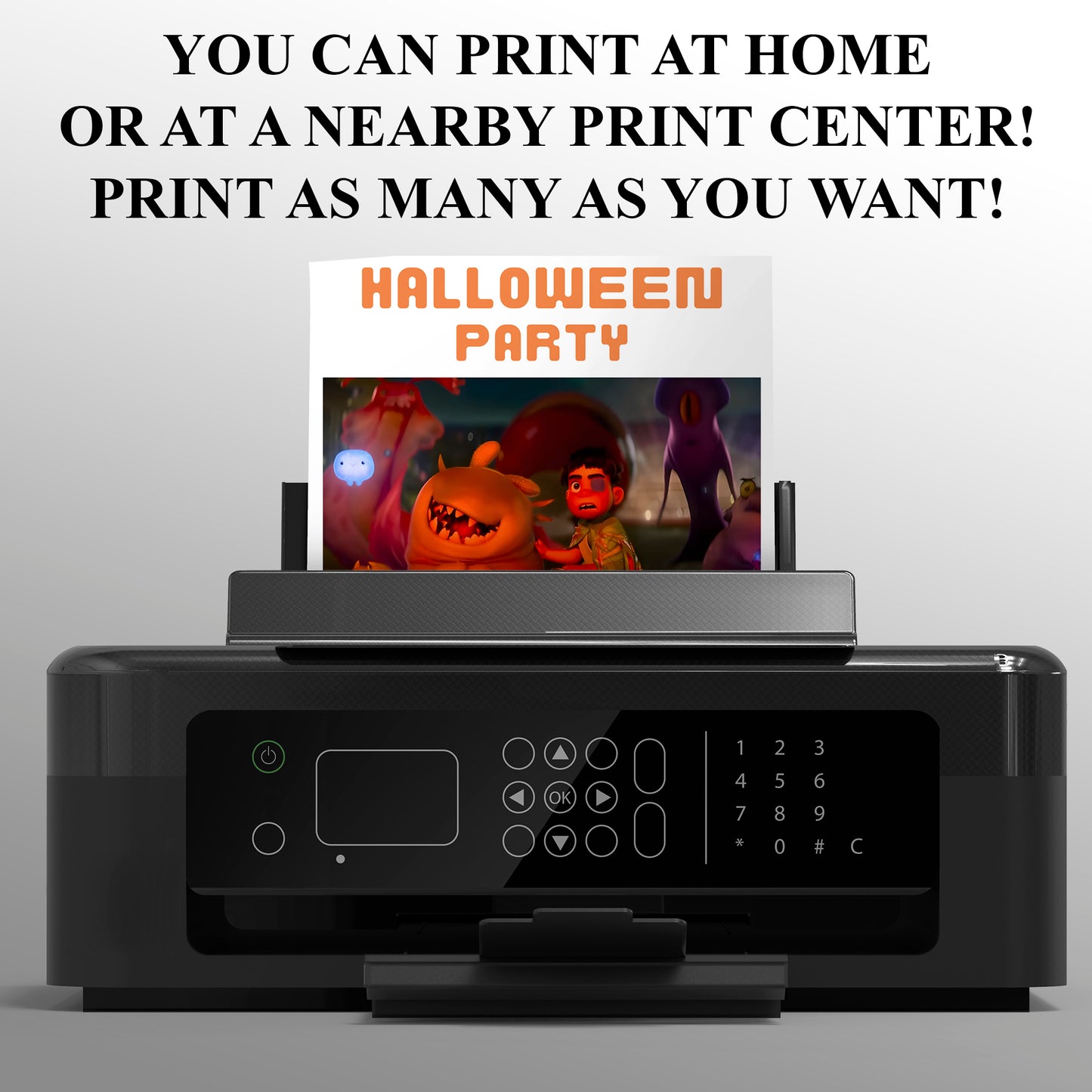 Elio Halloween Party Invitation - CreativeRino
