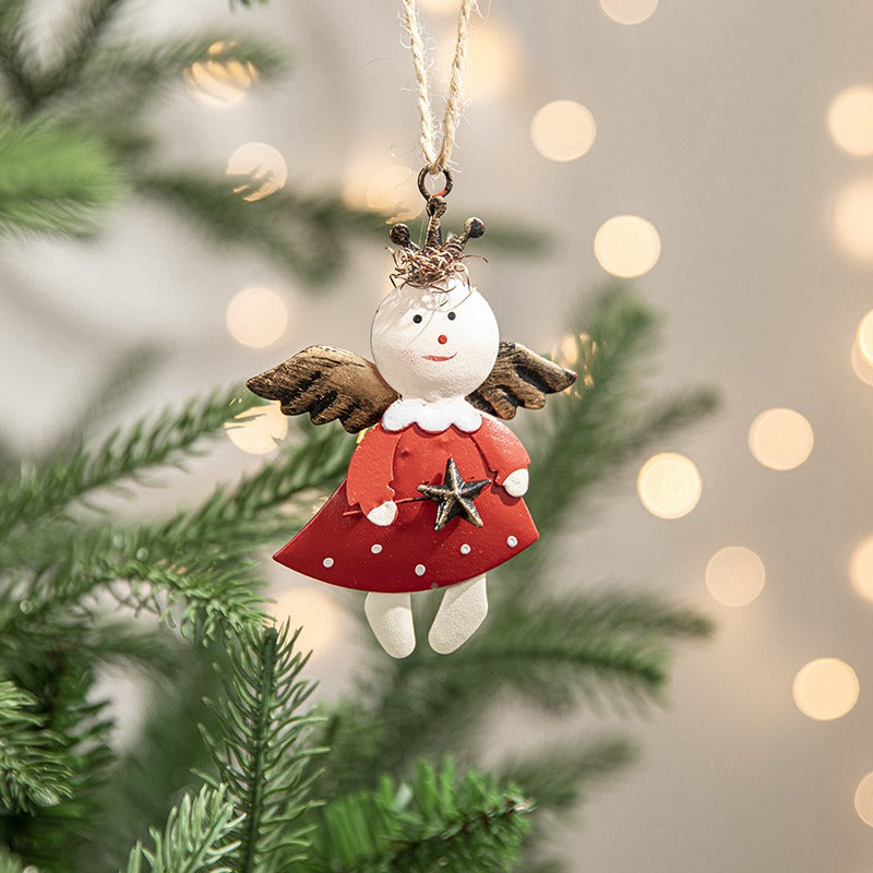 Hand-Painted Snowman Christmas Ornaments | Cute Wooden or Resin Tree Pendants Decor