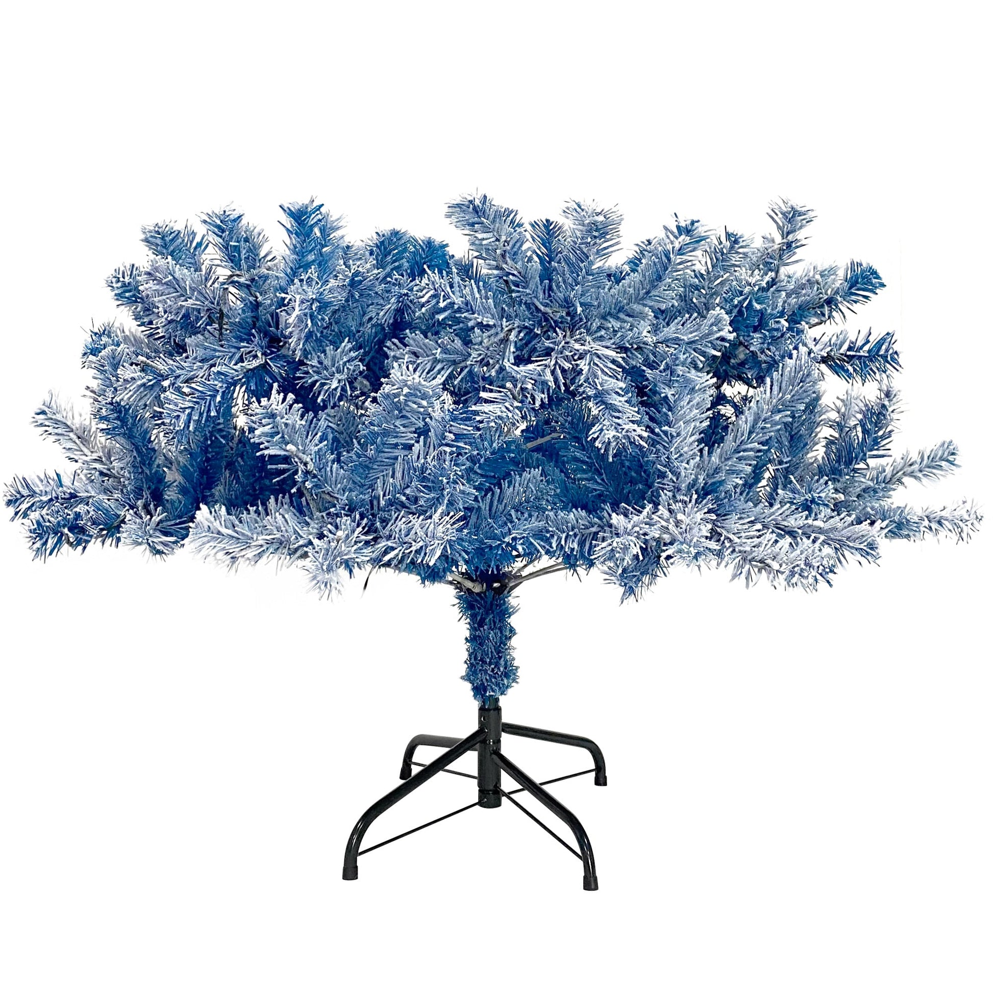 6FT Pre-Lit Snow Flocked Artificial Fir Christmas Tree | Hinged, 750 Tips eprolo
