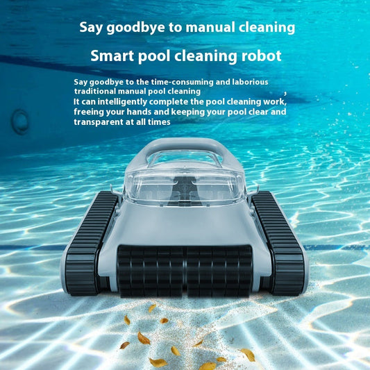 Swimming Pool Fish Pond Wireless Automatic Pool Cleaner CreativeRino