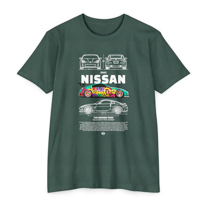 Vintage Nissan 350Z Unisex T-Shirt | Automotive Racing Graphic Tee - CreativeRino