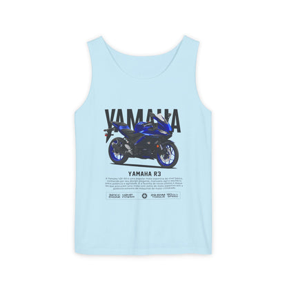 Yamaha R3 Unisex Tank Top - Casual & Comfortable Summer Wear - CreativeRino
