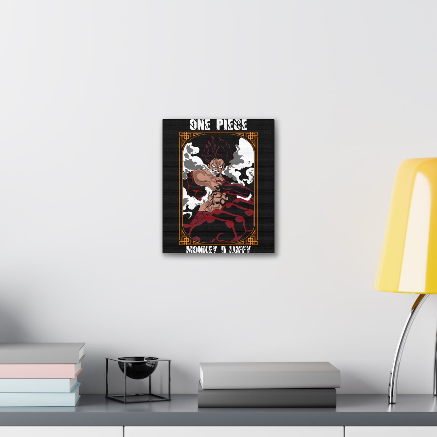 One Piece Canvas Art - Monkey D. Luffy Wall Decor - CreativeRino