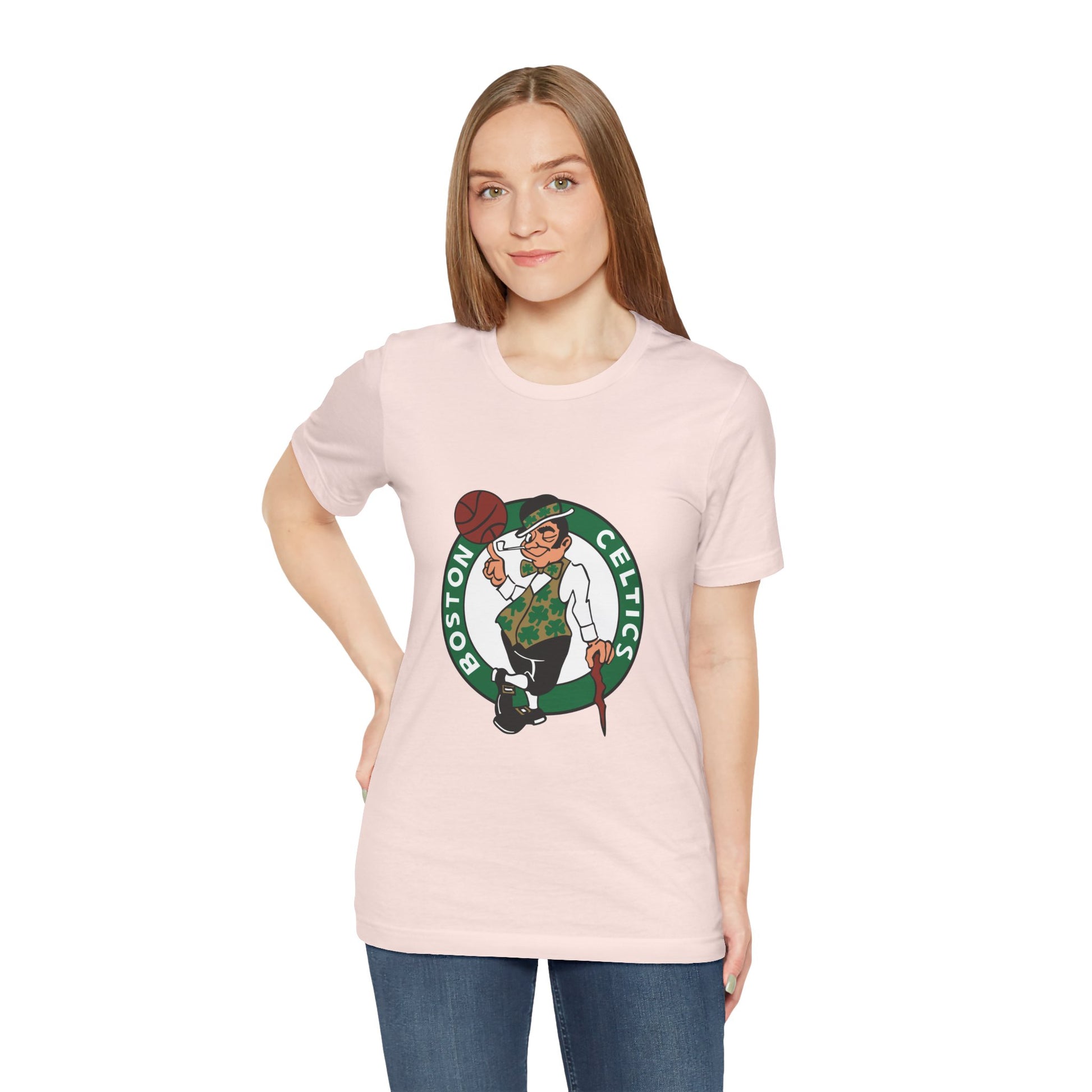 Boston Celtics Vintage Graphic Tee - Unisex Jersey Short Sleeve T-shirt - CreativeRino