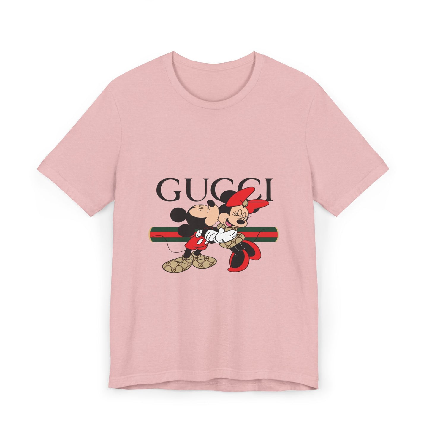 Gucci Mickey & Minnie Unisex T-Shirt, Fun Graphic Tee, Disney Fashion, Gift for Disney Lovers, Cute Casual Wear, Holiday Apparel - CreativeRino